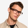 Balsam Crystal Smoke Eco-friendlyEyeglass Frames for Men from EyeBuyDirect