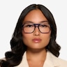 Conifer Crystal Blue Eco-friendlyEyeglass Frames for Women from EyeBuyDirect