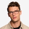 Sapling Matte Brown Eco-friendlyEyeglass Frames for Men from EyeBuyDirect