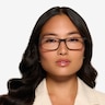 Sapling Matte Brown Eco-friendlyEyeglass Frames for Women from EyeBuyDirect