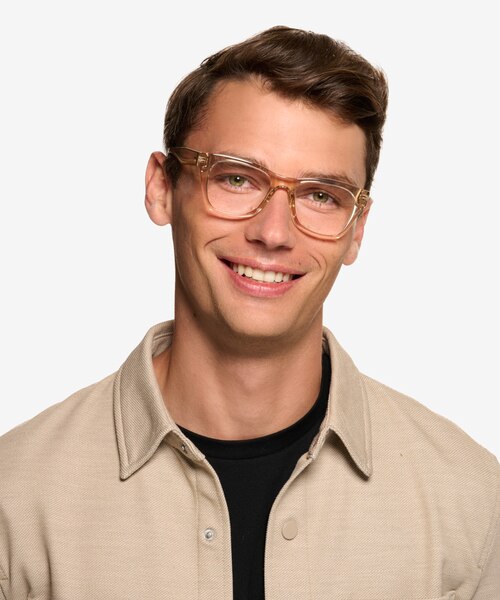 Dita Crystal Champagne Eco-friendlyEyeglass Frames for Men from EyeBuyDirect