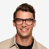 Rowen Shiny Tortoise Eco-friendlyEyeglass Frames for Men from EyeBuyDirect