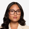 Acer Shiny Black Eco-friendlyEyeglass Frames for Women from EyeBuyDirect