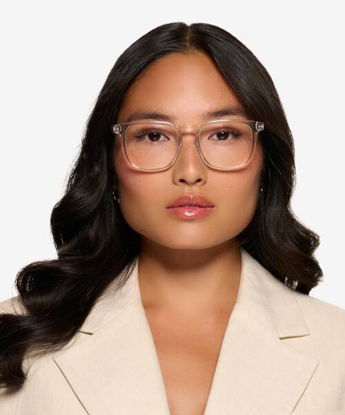 Shiny Clear Banyan -  Eco-friendly Eyeglasses