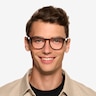 Banyan Shiny Tortoise Eco-friendlyEyeglass Frames for Men from EyeBuyDirect
