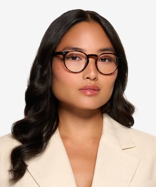 Shiny Tortoise Oak -  Eco-friendly Eyeglasses