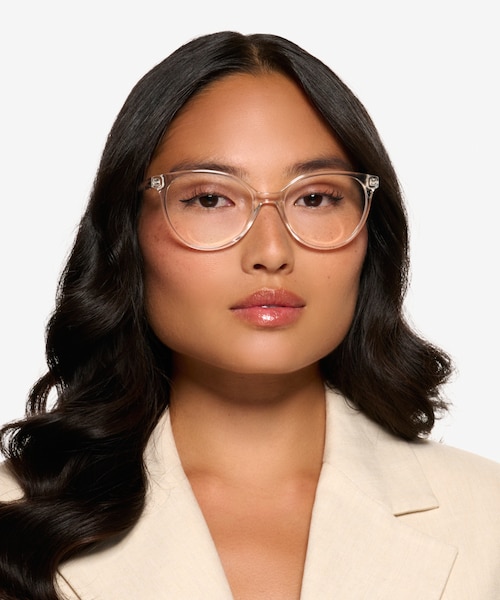 Tilia Shiny Clear Alternative MaterialsEyeglass Frames for Women from EyeBuyDirect