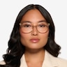 Tilia Crystal Champagne Eco-friendlyEyeglass Frames for Women from EyeBuyDirect