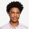 Calla Clear AcetateEyeglass Frames for Men from EyeBuyDirect