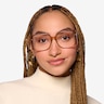 Elowen Crystal Brown AcetateEyeglass Frames for Women from EyeBuyDirect