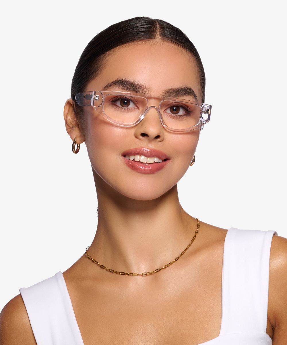 Tempora Cat Eye Clear Full Rim Eyeglasses Eyebuydirect Canada