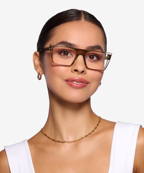 Futurum Crystal Gray AcetateEyeglass Frames for Women from EyeBuyDirect