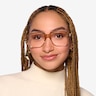 Bramble Crystal Brown AcetateEyeglass Frames for Women from EyeBuyDirect