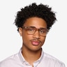 Birch Crystal Brown AcetateEyeglass Frames for Men from EyeBuyDirect