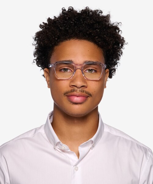 Birch Clear AcetateEyeglass Frames for Men from EyeBuyDirect