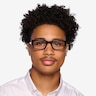 Bryn Crystal Brown AcetateEyeglass Frames for Men from EyeBuyDirect