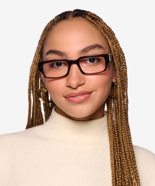 Crystal Brown Bryn -  Acetate Eyeglasses
