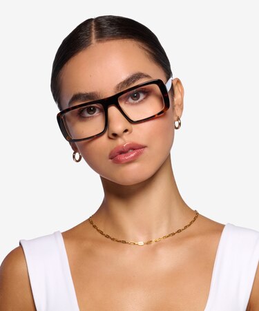 Brown Tortoise Elapso -  Acetate Eyeglasses