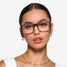 Elapso Clear Green AcetateEyeglass Frames for Women from EyeBuyDirect