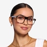 Tempus Spotty Tortoise AcetateEyeglass Frames for Women from EyeBuyDirect