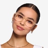 Chrono Matte Crystal Melon AcetateEyeglass Frames for Women from EyeBuyDirect