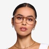 Chrono Crystal Nude AcetateEyeglass Frames for Women from EyeBuyDirect