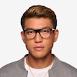 Mentis Crystal Blue AcetateEyeglass Frames for Men from EyeBuyDirect