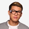 Vision Black AcetateEyeglass Frames for Men from EyeBuyDirect