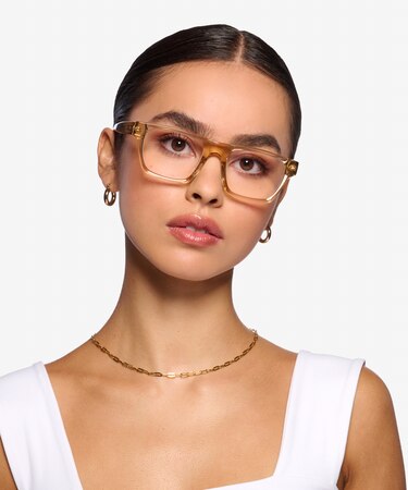 Yellow Veritas -  Acetate Eyeglasses