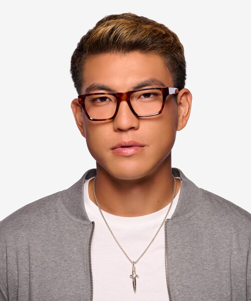 Veritas Tortoise AcetateEyeglass Frames for Men from EyeBuyDirect