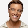 Suki Crystal Brown AcetateEyeglass Frames for Men from EyeBuyDirect