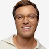 Esme Crystal Brown AcetateEyeglass Frames for Men from EyeBuyDirect