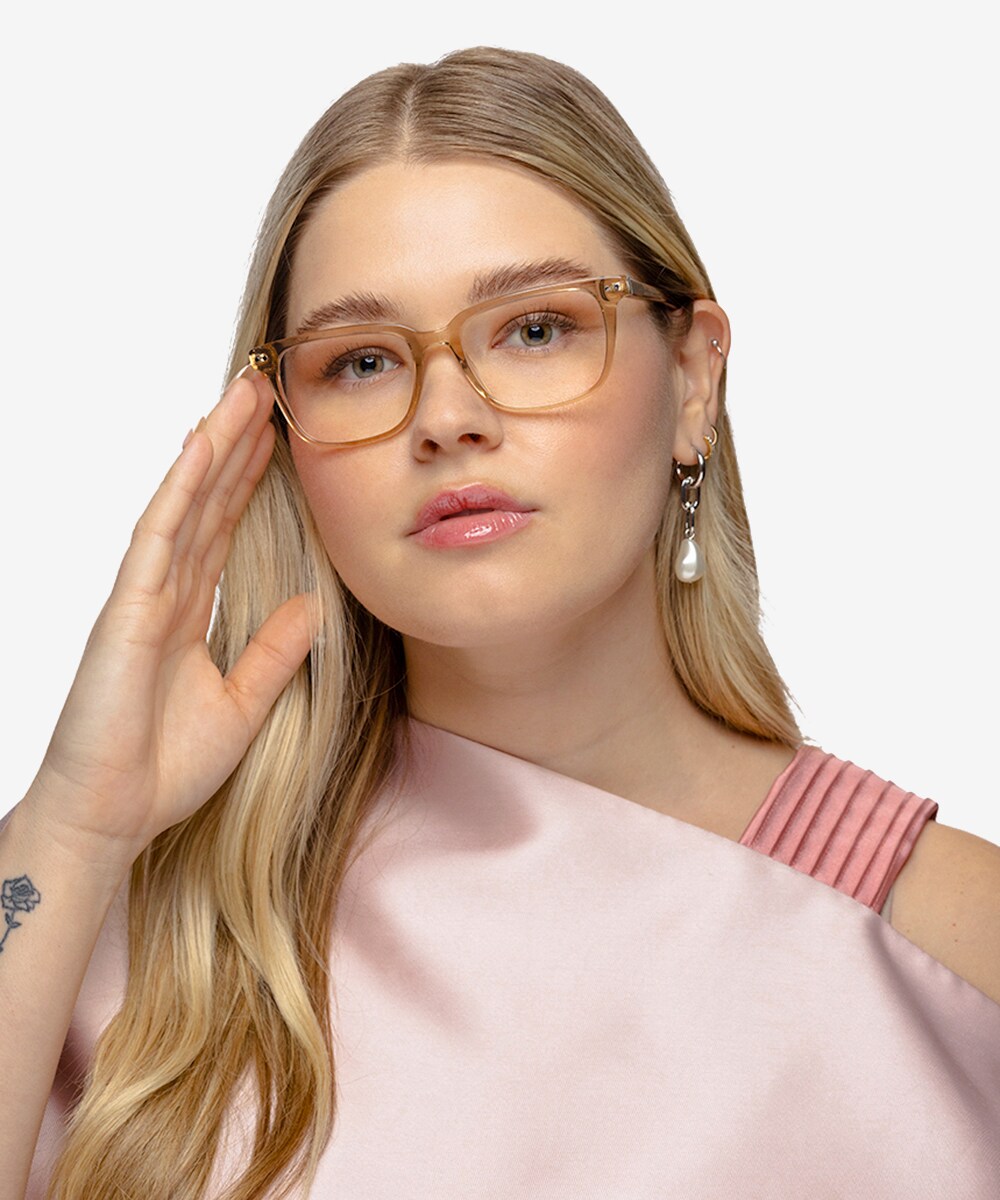サングラス ^ONE BRILLIANT^ EsmeOB439Beige Esme-OB439-Beige Esme Sunglasses in Crystal