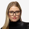 Everest Black AcetateEyeglass Frames for Women from EyeBuyDirect