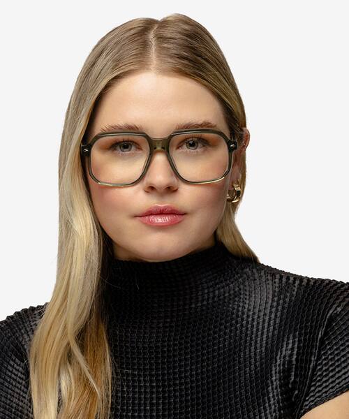 Crystal Green Everest -  Acetate Eyeglasses