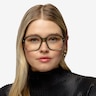 Everest Crystal Green AcetateEyeglass Frames for Women from EyeBuyDirect