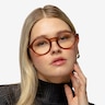 Kai Brown AcetateEyeglass Frames for Women from EyeBuyDirect