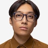 Beck Crystal Blue AcetateEyeglass Frames for Men from EyeBuyDirect