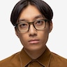 Beck Crystal Green AcétateMontures de lunettes de vue pour Hommes d'EyeBuyDirect