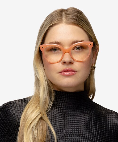 Briar Orange AcetateEyeglass Frames for Women from EyeBuyDirect