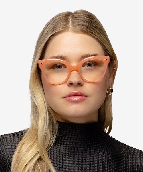 Briar Orange Alternative MaterialsEyeglass Frames for Women from EyeBuyDirect