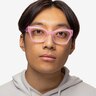 Elisa Pink AcetateEyeglass Frames for Men from EyeBuyDirect