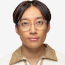 Dreams Crystal Brown AcetateEyeglass Frames for Men from EyeBuyDirect