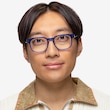 Dreams Crystal Blue AcetateEyeglass Frames for Men from EyeBuyDirect