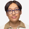 Dreams Crystal Blue AcetateEyeglass Frames for Men from EyeBuyDirect