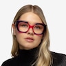 Intention Crystal Purple Pink AcetateEyeglass Frames for Women from EyeBuyDirect