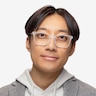 Accelerate Matte Clear PlasticEyeglass Frames for Men from EyeBuyDirect