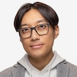 Accelerate Matte Black PlasticEyeglass Frames for Men from EyeBuyDirect