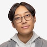 Attain Matte Black PlasticEyeglass Frames for Men from EyeBuyDirect