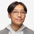 Attain Matte Crystal Gray PlasticEyeglass Frames for Men from EyeBuyDirect